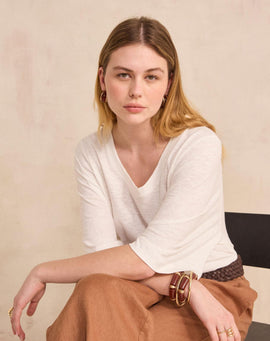 TSHIRT À MANCHES 3/4 LIANA