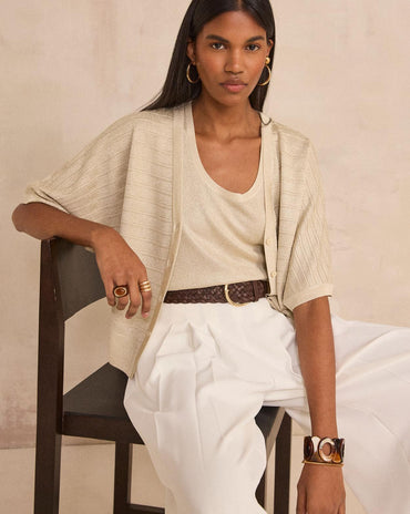 GILET MANCHES 3/4 PALMYR